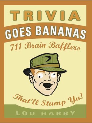 cover image of Trivia Goes Bananas